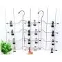 5pcs Stainless Steel Multifunctional Clothes Hangers Pants Storage Hangers Cloth Rack Multilayer Storage Cloth Hanger 5pcs Stainless Steel Multifunctional Clothes Hangers Pants Storage Hangers Cloth Rack Multilayer Storage Cloth Hanger