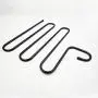 Yevison Hanger Pants Trousers Rack Scarf Closet Hangers Saver Storage Rack for Clothes Towel Scarf Trousers Tie Black Practical and Useful