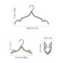 HJYPYJ Magic Hanger,Portable Multifunctional Hangers,Non-Slip Folding Hangers,Space Saving Organizer Hanger Durable/Blue / 40x20cm