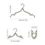 HJYPYJ Magic Hanger,8Pcs Portable Multifunctional Hangers,Non-Slip Folding Hangers,Space Saving Organizer Hanger Durable/Beige / 40x20cm HJYPYJ Magic Hanger,8Pcs Portable Multifunctional Hangers,Non-Slip Folding Hangers,Space Saving Organizer Hanger Durable/Beige / 40x20cm