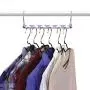 Wonder Hanger Heavy Duty 360 Swivel Action Hanger, Pack of 4 in Lilac - Keep Your Clothes Organized and Wrinkle-Free!