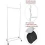 Garment Rack Clothing Rack Clothes Hangers Garment Rack with Wheels Clothes Drying Rack Rolling Garment Rack Clothes Organizer Portable Adjustable Heavy Duty Chrome Clothes Rack Home Decor Bags Hats Garment Rack Clothing Rack Clothes Hangers Garment Rack with Wheels Clothes Drying Rack Rolling Garment Rack Clothes Organizer Portable Adjustable Heavy Duty Chrome Clothes Rack Home Decor Bags Hats