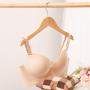 HYibiao Baby Hangers Children Hanger wooden Clothes Hanger 5 Pack Solid Wood Natural Finish Hanger Non Slip Hanger Heavy Duty Hangers