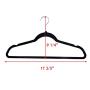 Good concept 100Pcs Hangers Hook Velvet Clothes Suit/Shirt/ Pants Non Slip Storage Organize Good concept 100Pcs Hangers Hook Velvet Clothes Suit/Shirt/ Pants Non Slip Storage Organize