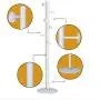Iron Coat Rack / Simple Continental Hanging Hanging Hanger / Clothes Rack / Interior Fashion Hall Hanger ( Color : Blue ) Iron Coat Rack / Simple Continental Hanging Hanging Hanger / Clothes Rack / Interior Fashion Hall Hanger ( Color : Blue )