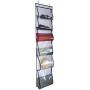 MISSLO Over Door Organizer for Handbags, Caps, Accessories (White)