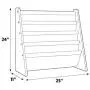Tot Tutors Kids Book Rack Storage Bookshelf, Espresso/White (Espresso Collection) Tot Tutors Kids Book Rack Storage Bookshelf, Espresso/White (Espresso Collection)