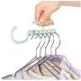10pcs Random Color 5 Circle Plastic Hanger Cabide Clothes Hanger Hook Hanger Organizer Fixed Holder Storage Racks Buckle Hanger Anti-Slip Home 10pcs Random Color 5 Circle Plastic Hanger Cabide Clothes Hanger Hook Hanger Organizer Fixed Holder Storage Racks Buckle Hanger Anti-Slip Home