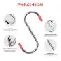 NewFamily 24 Pack S Hooks Stainless Steel for Hanging Pots and Pans,4.33.5 2.8 s Hooks Heavy Duty for Hanging for Kitchen,Wardrobe,Work Shop,Bathroom,Garden,Office NewFamily 24 Pack S Hooks Stainless Steel for Hanging Pots and Pans,4.33.5 2.8 s Hooks Heavy Duty for Hanging for Kitchen,Wardrobe,Work Shop,Bathroom,Garden,Office