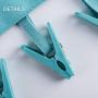 MEA HH Clothes Pins 2 Pack Travel Hangers Foldable Clothespins Hanger Clips