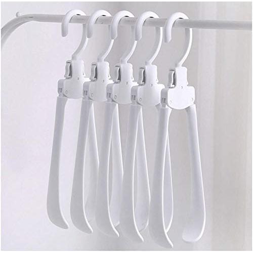 5PC Creativity Magic Clothes Hanger Stand Broad Shoulders Plastic Fold Organizer Decoration