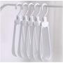 5PC Creativity Magic Clothes Hanger Stand Broad Shoulders Plastic Fold Organizer Decoration