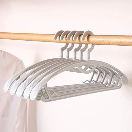 Coat Hangers Home Non-Marking Hanger Anti-Skid Widened Clothes Rack (10 Packs),Gray Coat Hangers Home Non-Marking Hanger Anti-Skid Widened Clothes Rack (10 Packs),Gray