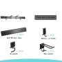 Ultrawall 8PC Garage Organizer, Garage Storage System with Hooks, Tool Organizer Holder Hanger Ultrawall 8PC Garage Organizer, Garage Storage System with Hooks, Tool Organizer Holder Hanger