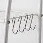 30 Pack S Shaped Hooks, Amoet Heavy Duty S Hooks Pan Pot Holder Rack Hooks Hanging Hangers Hooks for Kitchen, Bathroom, Bedroom, Garden and Office (S Hook/Silver/2.4'')