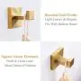 Bath Towel Hook, Aomasi SUS304 Stainless Steel Square Robe Hook Utility Coat Clothes Hanger for Bathroom Kitchen Home Storage Wall Mount, Brushed Gold Bath Towel Hook, Aomasi SUS304 Stainless Steel Square Robe Hook Utility Coat Clothes Hanger for Bathroom Kitchen Home Storage Wall Mount, Brushed Gold