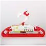 Sweet Plastic Baby Clothes Hanger Children Cartoon Hanger Out Doors Drying Hanger 10pcs Random Color