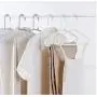 10pcs Random Color 38cm Adult Plastic Hangers for Clothes Non-Slip Hanger 10pcs Random Color 38cm Adult Plastic Hangers for Clothes Non-Slip Hanger