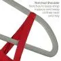 Elama Home ELH100GREY 100 Piece Set of Velvet Slim Profile Heavy Duty Felt Hangers with Stainless Steel Swivel Hooks in Gray, Grey Elama Home ELH100GREY 100 Piece Set of Velvet Slim Profile Heavy Duty Felt Hangers with Stainless Steel Swivel Hooks in Gray, Grey