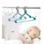 CLFAF Kid Clothes Hangers, Non Slip Hangers Space Saving Durable No Trace Hangers for Baby -Green 30-Pack CLFAF Kid Clothes Hangers, Non Slip Hangers Space Saving Durable No Trace Hangers for Baby -Green 30-Pack