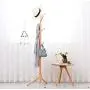 Xiao Jian-Clothes Stand Solid Wood Hanger Floor Coat Rack Creative Furniture Simple Clothes Rack Wooden Hanger Bedroom Drying Rack Coat Racks