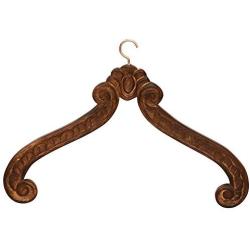 SouvNear SG-SNPR-056 Wedding Dress Hanger, 18 x 0.75 Inches, Brown