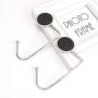 Garneck 6PCS Bag Hangers, Purse Hooks, Christmas Stocking Handbag Holder Round Metal Hangers for Table Desk