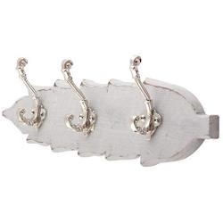 Indianshelf Handmade 1 Artistic Vintage Grey Wooden Small Wall Hooks Hangers/Clothes Hooks Wall Mount
