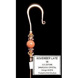 Jeweled Ornament Hanger- NOVEMBER LATE