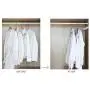 Space Saving Hangers Connector Hooks, Hanger Organizer, Cascading Clothes Hanger Hooks Connector, White Color, Set of 24pcs, Gift Package