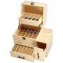 Nifera Cosmetic Display Cases Essential Oil Boxes Simple Creative Storage Boxes High-Grade Essential Oil Storage Boxes Personality Bamboo Oil Boxes Wooden Storage Boxes Exquisite gorgeously