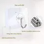 Transparent Adhesive Hooks 15 kg(Max),Free Sticky Hangers with Stainless Hooks Reusable Utility Towel Bath Ceiling Hooks (20Pack -Adhesive Hooks) Transparent Adhesive Hooks 15 kg(Max),Free Sticky Hangers with Stainless Hooks Reusable Utility Towel Bath Ceiling Hooks (20Pack -Adhesive Hooks)