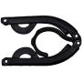 Timoo Travel Hanger, 24 pcs Heavy Duty Folding Hanger Plastic Clothes Hangers for Travel & Home Use, Black
