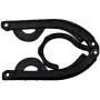 Timoo Travel Hanger, 24 pcs Heavy Duty Folding Hanger Plastic Clothes Hangers for Travel & Home Use, Black