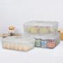 Ggbin Plastic Boxes with Lid, Clear, Clear Storage Containers(6Qt, 8Qt, 12Qt)