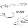 CBTONE 6 Pack Closet Space Saving Hangers, Multi-Purpose Metal Magic Hangers Cascading Hanger Updated Hook Design Metal Hangers for Organizing Wardrobe Clothing Hanger CBTONE 6 Pack Closet Space Saving Hangers, Multi-Purpose Metal Magic Hangers Cascading Hanger Updated Hook Design Metal Hangers for Organizing Wardrobe Clothing Hanger