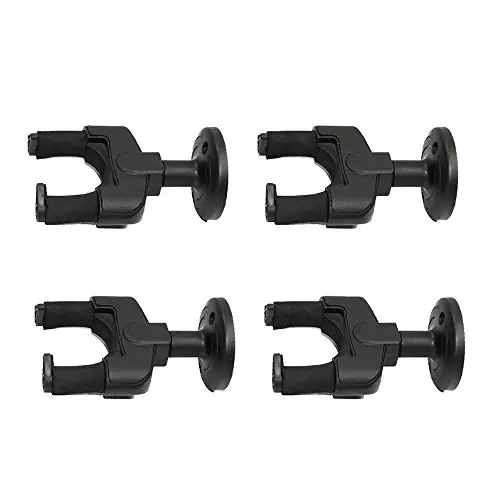 Set of (4) Guitar Hanger Hook Holder Stand Wall Mount for All Display Instrument