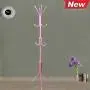 uxcell Metal Coat Rack,Standing Coat Tree 12 Hooks Hanger for Handbags Hat Umbrella Clothes Home Decor Fuchsia uxcell Metal Coat Rack,Standing Coat Tree 12 Hooks Hanger for Handbags Hat Umbrella Clothes Home Decor Fuchsia