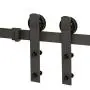Homedex 6.6 ft Sliding Barn Door Hardware Kit - Heavy Duty Sturdy- Smoothly and Quietly - Easy to install - Fit 36"-40" Wide Door Panel (I Shape Hanger) Homedex 6.6 ft Sliding Barn Door Hardware Kit - Heavy Duty Sturdy- Smoothly and Quietly - Easy to install - Fit 36"-40" Wide Door Panel (I Shape Hanger)