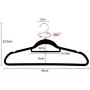 Yaheetech Premium Velvet Flocked Hangers 100 Pack Non Slip Black Clothes Suit Hangers Hook Swivel 360 Ultra Thin Yaheetech Premium Velvet Flocked Hangers 100 Pack Non Slip Black Clothes Suit Hangers Hook Swivel 360 Ultra Thin