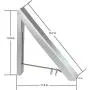 Retractable Clothes Rack - Wall Mounted Folding Clothes Hanger Drying Rack for Laundry Room Closet Storage Organization, Aluminum, Easy Installation, 1 Pack (Silver) Retractable Clothes Rack - Wall Mounted Folding Clothes Hanger Drying Rack for Laundry Room Closet Storage Organization, Aluminum, Easy Installation, 1 Pack (Silver)