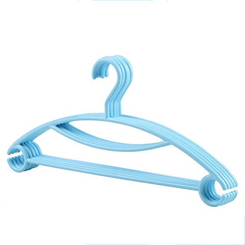 Iddefee Clothes Hanger 20 Sets of Adult Hangers Plastic Seamless Home Men and Women Wardrobe Dry and Wet Multi-Functional Non-Slip Clothes Hanging Pants Hangers (Color : Blue, Size : 40.5x20cm) Iddefee Clothes Hanger 20 Sets of Adult Hangers Plastic Seamless Home Men and Women Wardrobe Dry and Wet Multi-Functional Non-Slip Clothes Hanging Pants Hangers (Color : Blue, Size : 40.5x20cm)