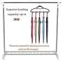 CLFAF Velvet Hangers, Heavyduty Non Slip Hangers Hook Swivel 360° Space Saving Clothes Hangers-Gray 100-pack