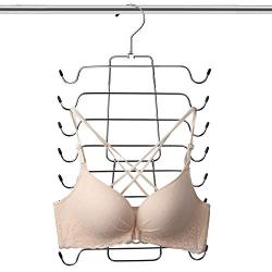 Magicool Cami Hanger Space Saving Hangers Closet Organizer for Tank Top, Cami, Bra, Pajamas, Strappy Dress,Bathing Suit