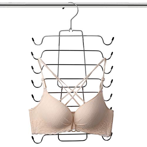 Magicool Cami Hanger Space Saving Hangers Closet Organizer for Tank Top, Cami, Bra, Pajamas, Strappy Dress,Bathing Suit