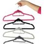 20pcs Shirts Clothes Hanger Connector Hooks Save Space Non-Slip Multi Organize Storage Practical Hooks for Clothes Racks Random Color