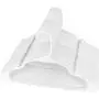 Utopia Home 50-Pack Plastic Hangers for Clothes - Space Saving Notched Hangers - White Utopia Home 50-Pack Plastic Hangers for Clothes - Space Saving Notched Hangers - White