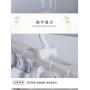 Bamboo Rotatable Thickened Hanger Multifunctional Storage Artifact Folding Multi-Layer Magic Clothes Shelf Hanger Save Space