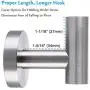 Bath Towel Hook Brushed, APLusee SUS304 Stainless Steel Bathroom Round Simple Coat Robe Holder, Modern Kitchen Toilet Home Storage Clothes Hanger Bath Towel Hook Brushed, APLusee SUS304 Stainless Steel Bathroom Round Simple Coat Robe Holder, Modern Kitchen Toilet Home Storage Clothes Hanger