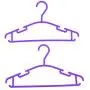 ajzdnzvr 10PCS Plastic Hangers - Clothes Coat Trouser Bar Baby Toddler Childrens Hangers,5 Colors